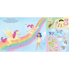 Unicorns Sticker Doll Dress-Up Book