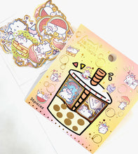 Unicorn Boba Sticker Bag