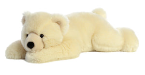 Slushy Polar Bear Super Flopsie 28”