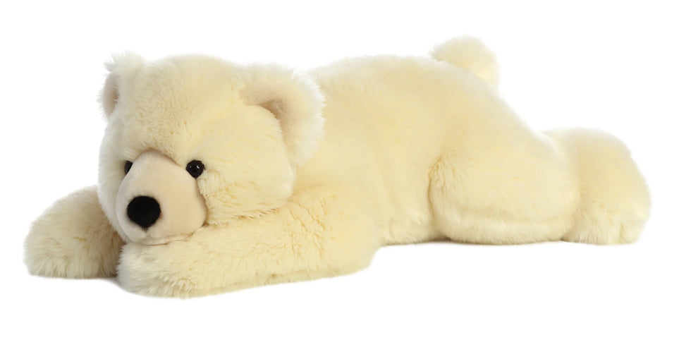 Slushy Polar Bear Super Flopsie 28”