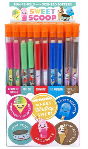 Sweet Scoop Scented Pencil Toppers