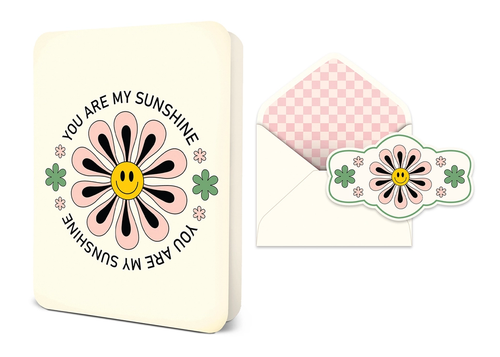 You Are My Sunshine Deluxe Greeting Card