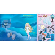 Halloween Sticker Doll Dress-Up Book