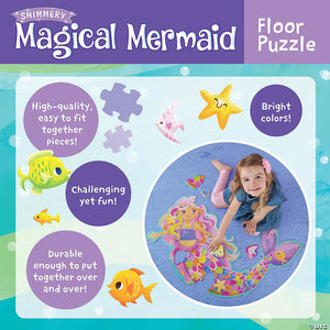 Magical Mermaid Floor Puzzle