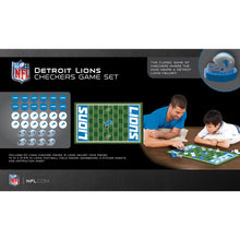 Detroit Lions Checkers Game Set