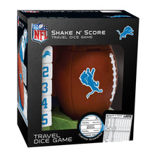 Detroit Lions Shake N' Score Travel Dice Game