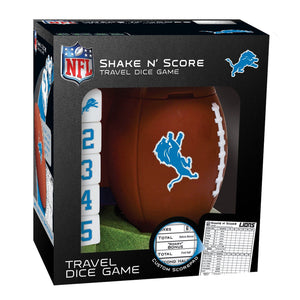 Detroit Lions Shake N' Score Travel Dice Game