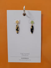 Sophia Small Metal and Resin Dangle Earrings