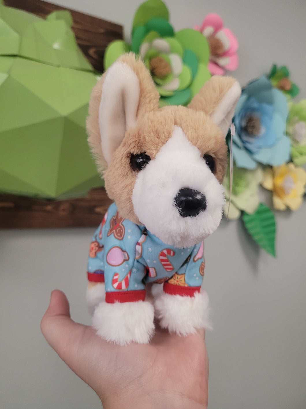 Corgi Mini PJ Pup Soft Douglas Plush