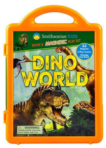 Smithsonian Kids: Dino World Book and Magnetic Play Set