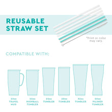 Bobbing Buoys + Blue Swig Reusable Straw Set