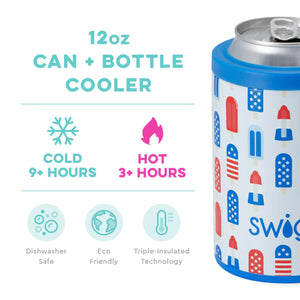Rocket Pop Can and Bottle Swig Cooler 12oz