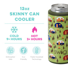 Happy Camper Swig Skinny Can Cooler 12oz