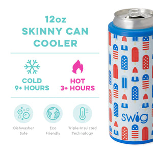 Rocket Pops Swig Skinny Can Cooler 12oz