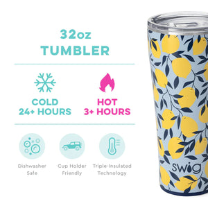 Limoncello Swig Tumbler 32 Oz