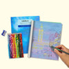 Lifelines Tracing Art Pads with Colored Pencils