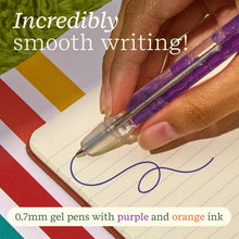Lifelines Scented Lava Pen Set - 2-Pack Purple/Orange