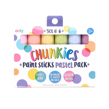 Chunkies Paint Sticks - Pastel - set of 6