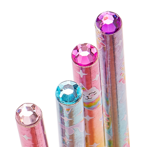 Rainbow Glitter Gem Writers Graphite Pencils