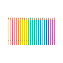 Pastel Hues Colored Pencils - Set of 24