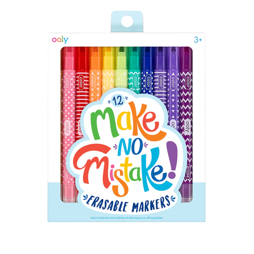 Make No Mistake Erasable Markers Set of 12
