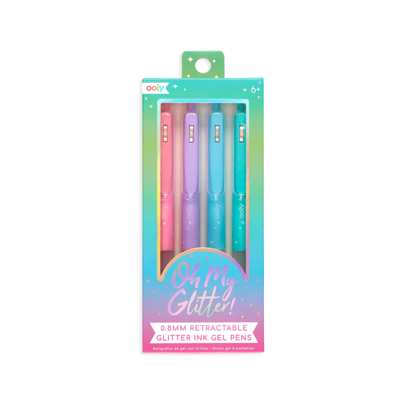 Oh My Glitter! Gel Pens- Set of 4