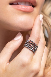 Handmade Glass Bead Ring