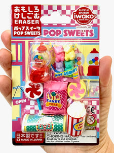 Iwako Candy Sweets Eraser Card