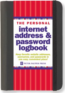 The Personal Internet address and Password Logbook