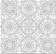 Kaleidoscope Coloring Book