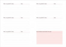 A Daily Dose of Gratitude Journal