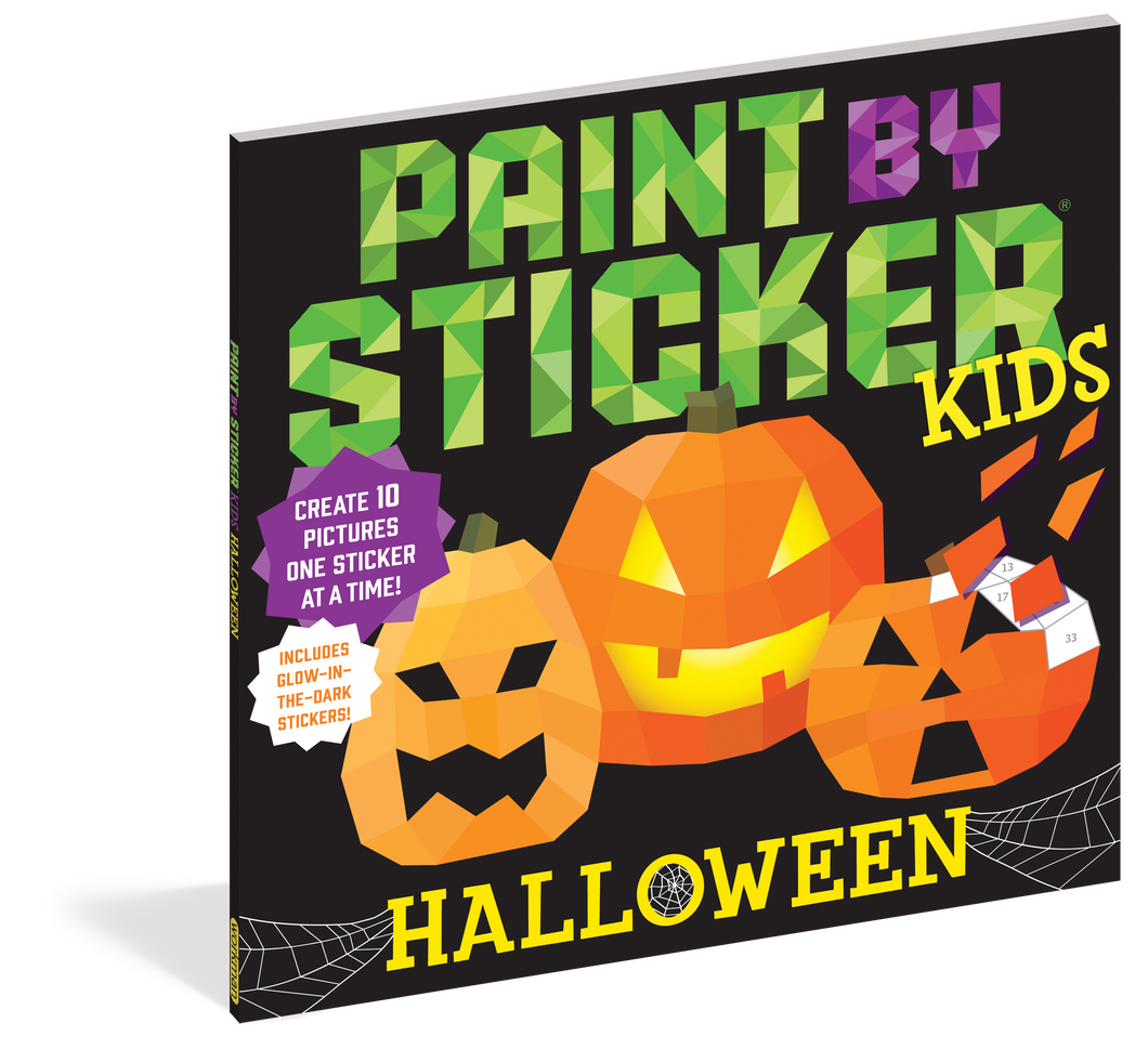 Paint by Stickers Kids: Halloween