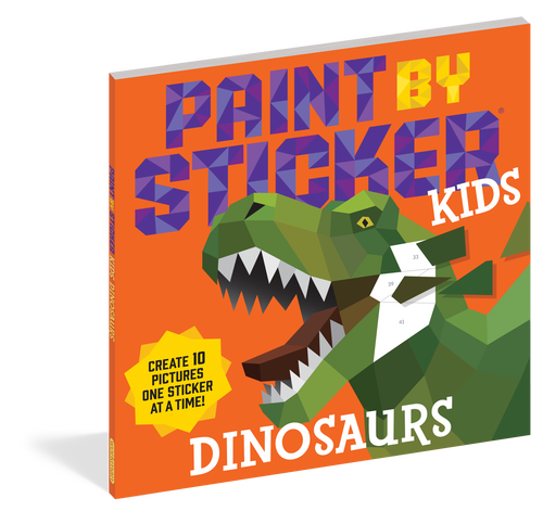 Paint by Stickers Kids: Dinosaurs