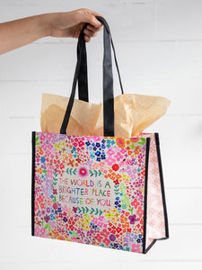 Large Happy Bag World Brighter