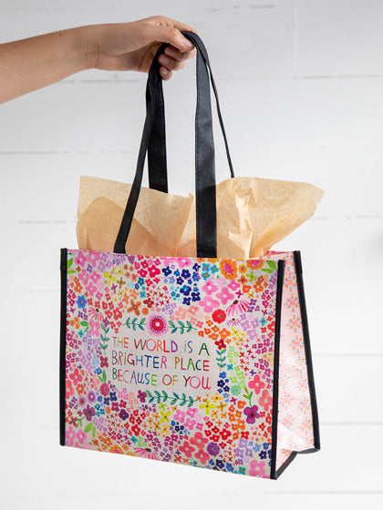 Large Happy Bag World Brighter