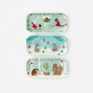 Winter Themed "Paper" Tray
