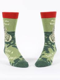 Ain't No Bad Joke Like a Dad Joke Men's Crew Socks