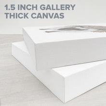 Elephant Garden 10 by 10 Canvas Wall Art