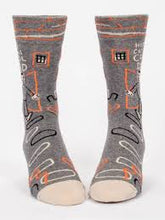 Here Comes Cool Dad Men's Crew Socks