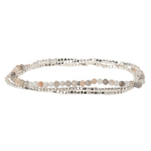 Delicate Moonstone Stone of Balance Bracelet/Necklace