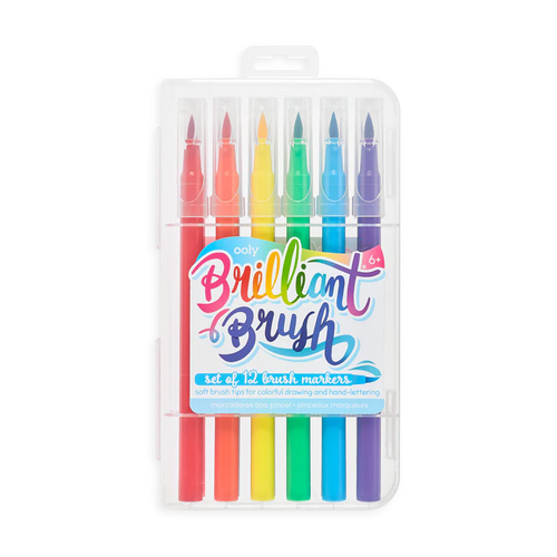 Brilliant Brush Markers Set of 12