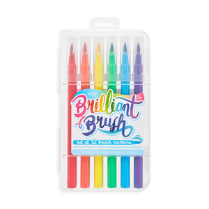 Brilliant Brush Markers Set of 12