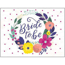 Bride to Be Wedding Greeting Card (Gina B Designs)
