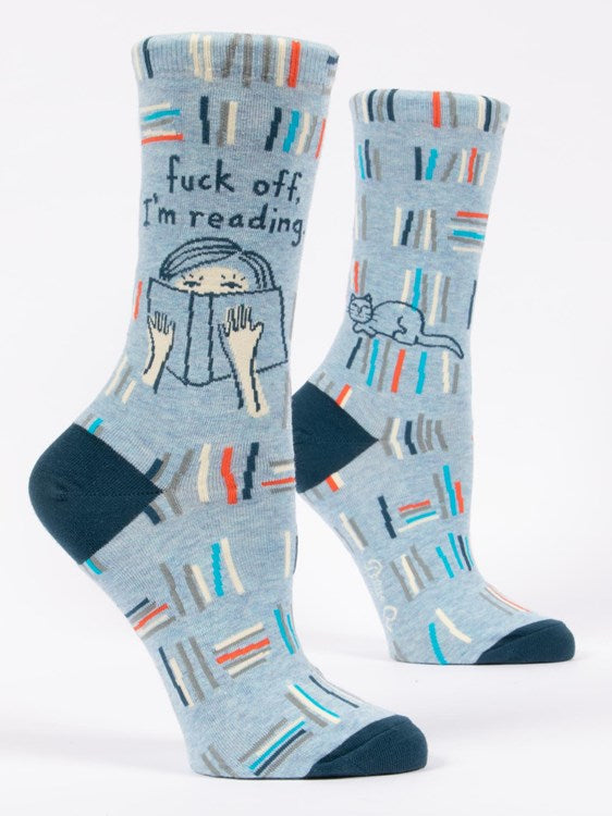 F Off I’m Reading Women’s Crew Socks
