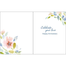 Eternity Floral Anniversary Greeting Card (Gina B Designs)
