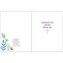 1st Communion Greeting Card With Scripture (Gina B Designs)