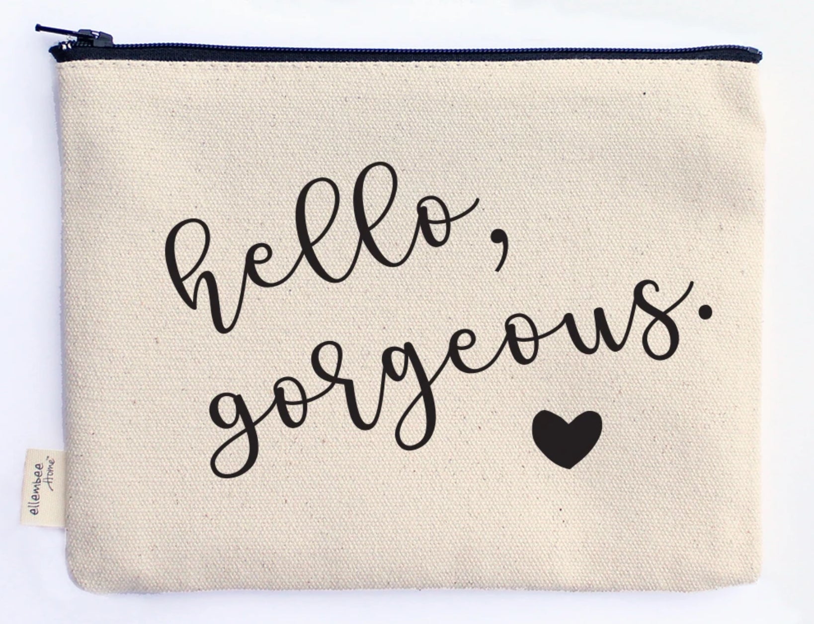Green Hippo Gifts Zipper Pouch