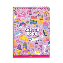 Cute Doodle World Standing Sketchbook