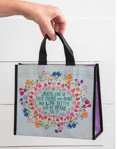 You Make Life Better Medium Happy Bag