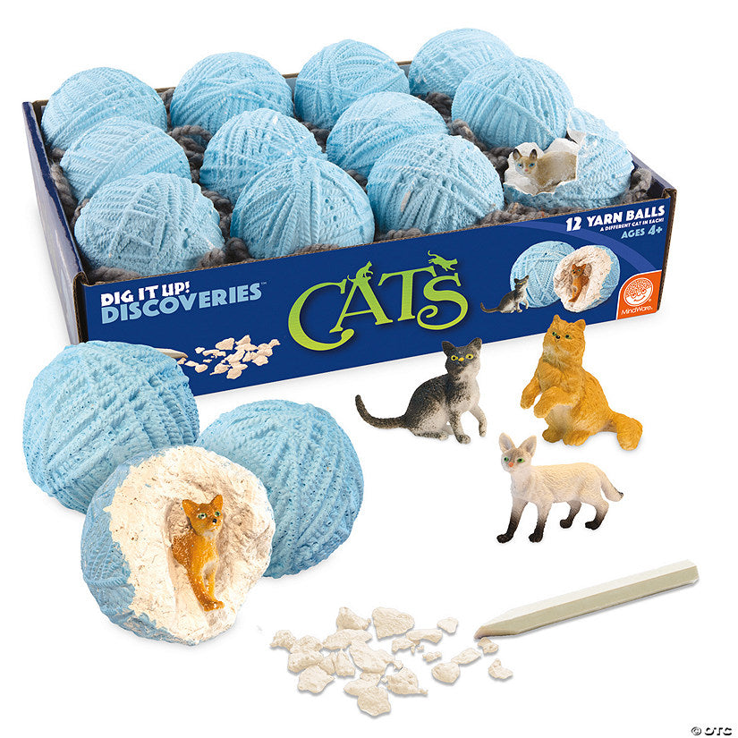 Dig It Up! Discoveries: Individual Cat Yarn Balls